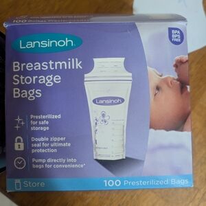 Lansinoh Breastmilk Storage Bags - 100 Count